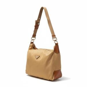 Prada - Beige Brown Shoulder Bag